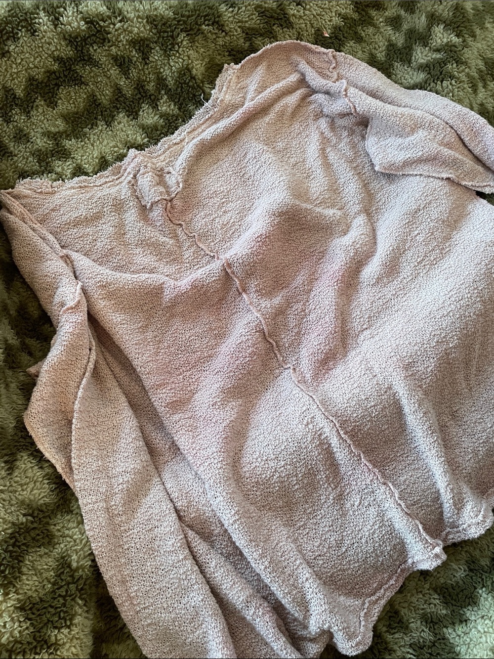 We The Free Dusty Pink Scoop Neck Pullover - Picture 3 of 8